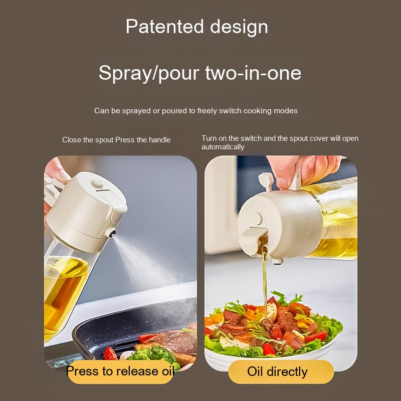 470ml Glass Olive Oil Sprayer & Dispenser – image 5