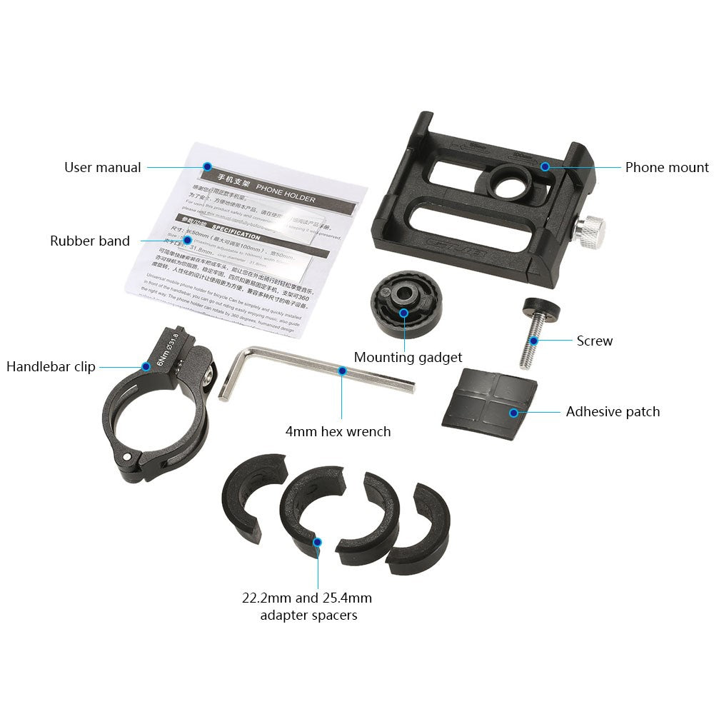 GUB PLUS 3 Bike Phone Mount – image 13