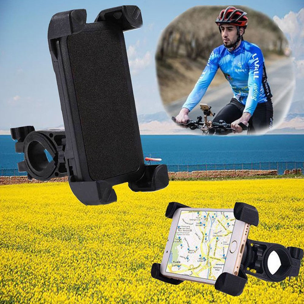 360 Rotating Bike Bicycle Phone Holder Handlebar Mount – image 9