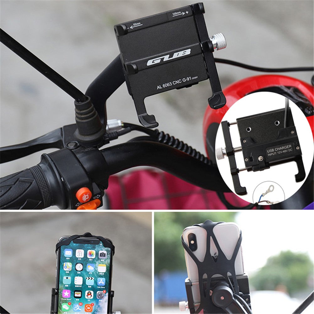 GUB G-91 Stable Road Bike Phone Mount – Fixed Handlebar Bracket