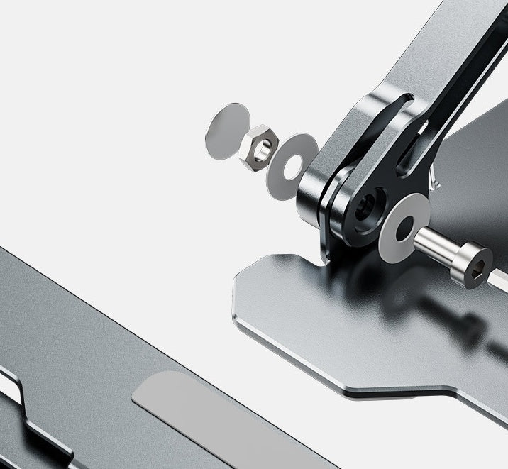 Adjustable Aluminum Laptop Stand – Ergonomic Riser – image 8