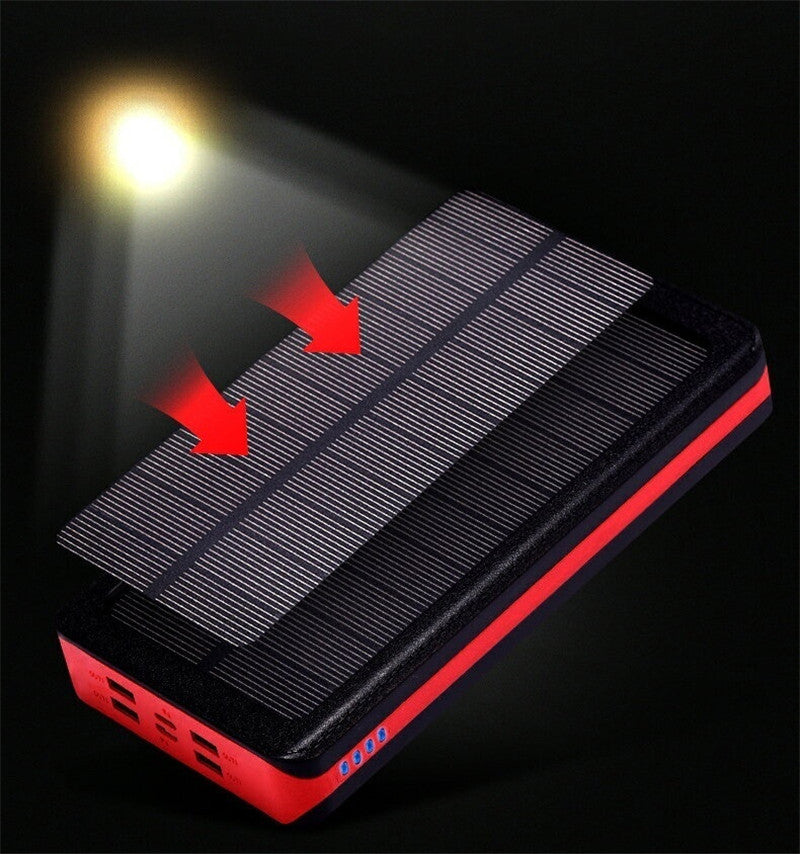 30,000mAh Large Capacity Solar Power Bank – image 2