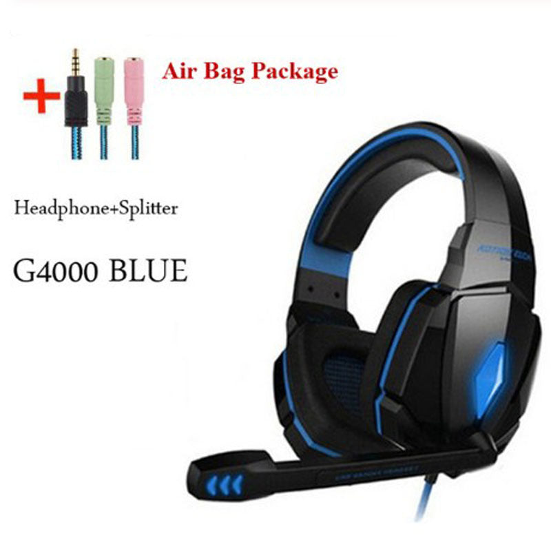 Wired Gaming Headset – Surround Sound Bass – image 4