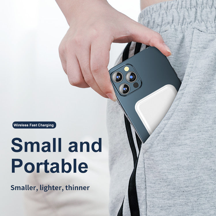Mini Magnetic Wireless Power Bank – 5000mAh – image 6