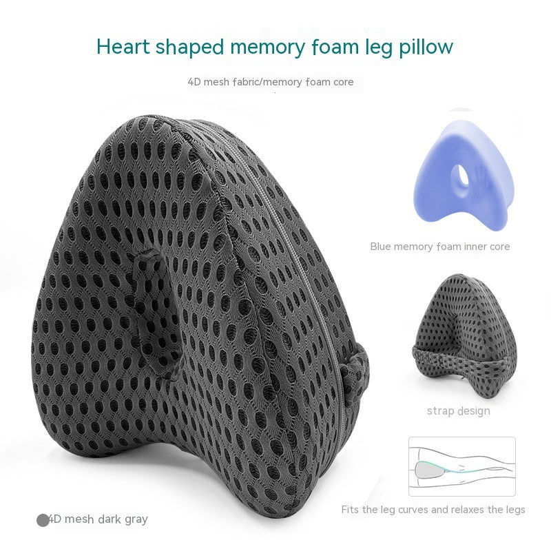 Heart-Shaped Memory Foam Leg Pillow – image 22