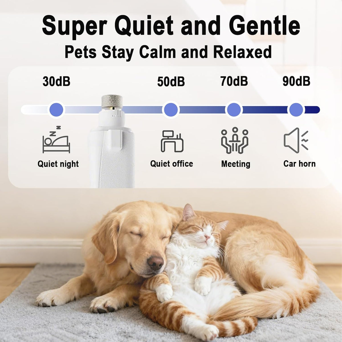 2-in-1 LED Pet Nail Grinder & Clipper – image 3