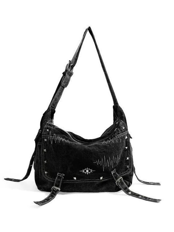 Large capacity denim bag – image 6