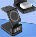 3-in-1 Magnetic Wireless Charger with Clock Display – image 2