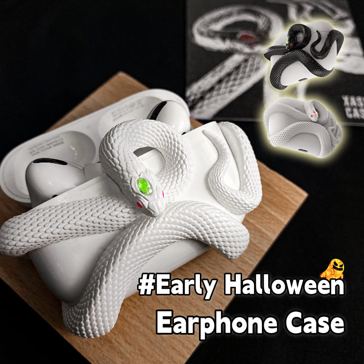 Halloween Snake Earphone Case – main image