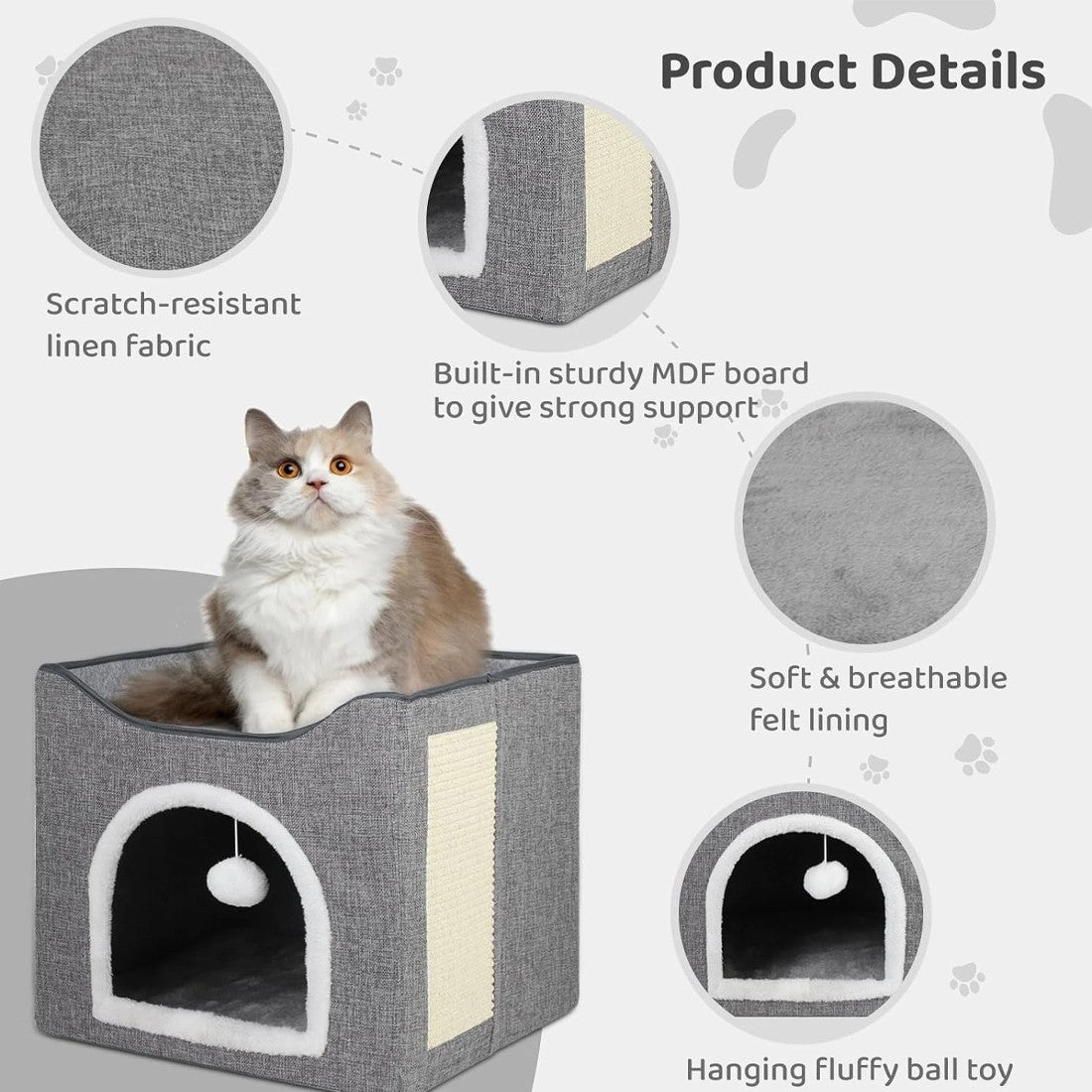 Pet Foldable Storage Cat Shelter Three-dimensional – image 10