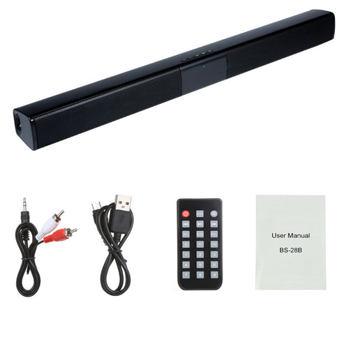 20W TV Soundbar with FM Radio
