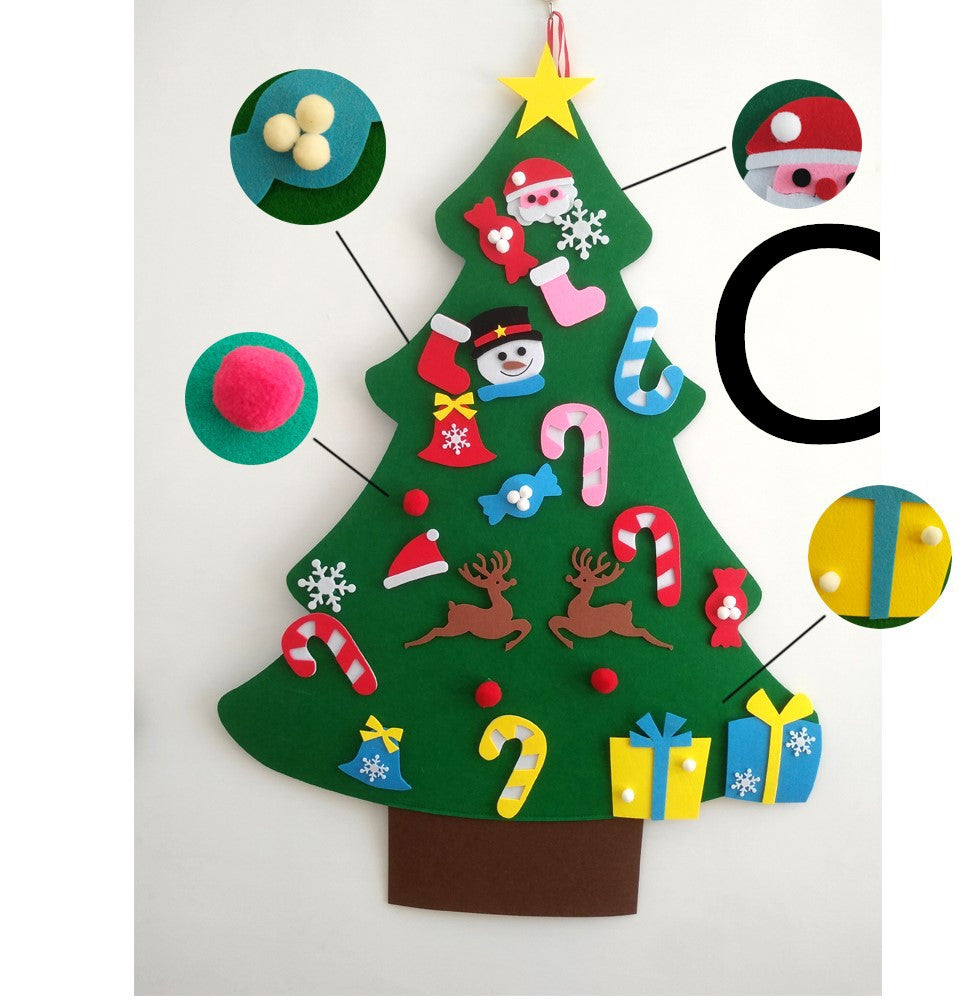 DIY Felt Christmas Tree With Three-dimensional – image 13