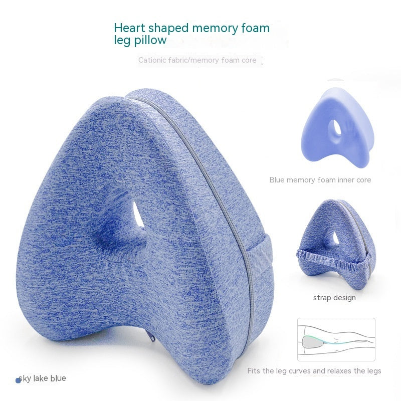 Heart-Shaped Memory Foam Leg Pillow – image 17