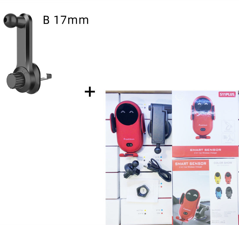 Infrared Auto-Sensing Wireless Car Charger Mount – image 17