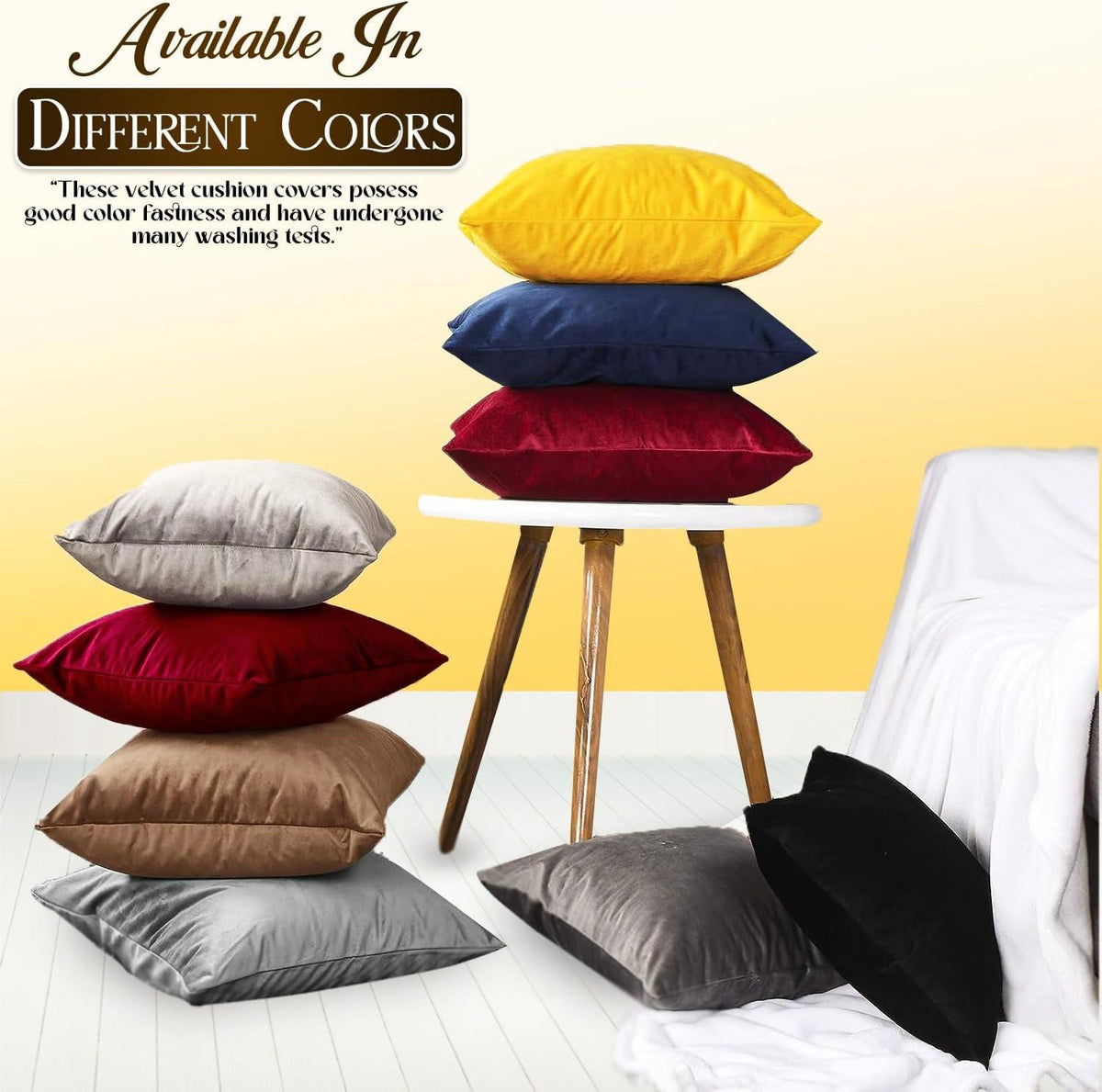 Velvet Cushion Covers 45 x 45cm – image 4