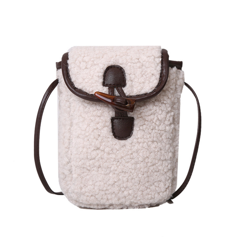 Teddy plush crossbody bag - image 5