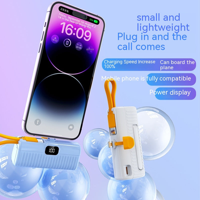 Compact Capsule Power Bank with Digital Display – image 3