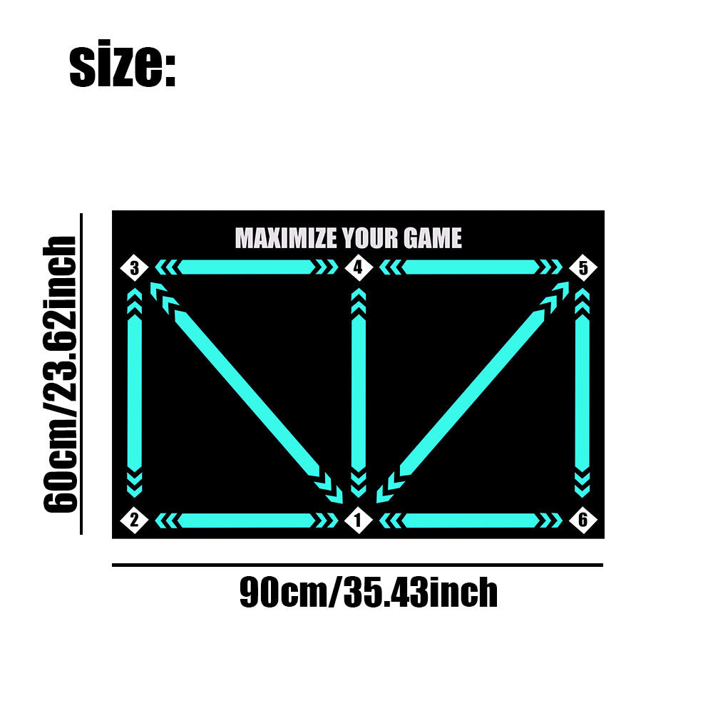 Indoor Football Training Mat Skill Lifting Practice Mat – image 6