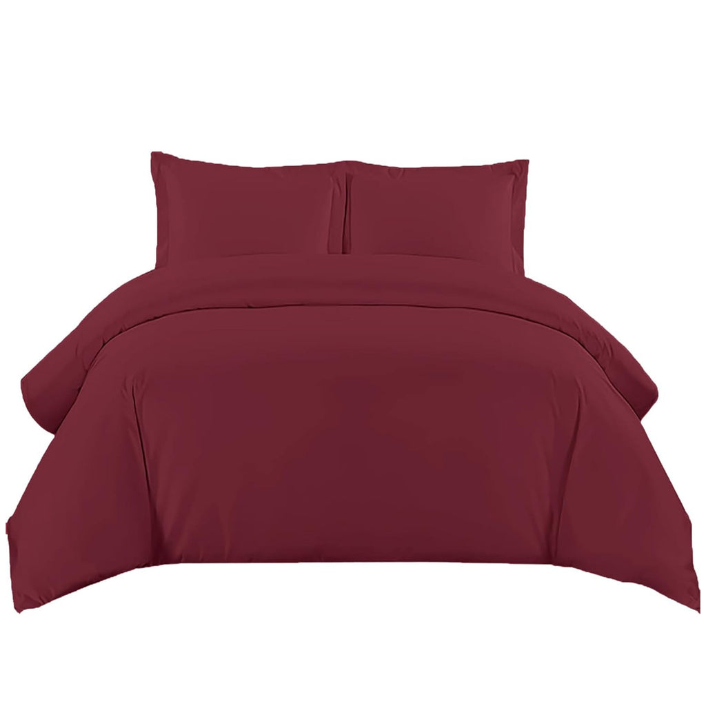 Plain Duvet Cover Set – Brushed Microfibre – image 12