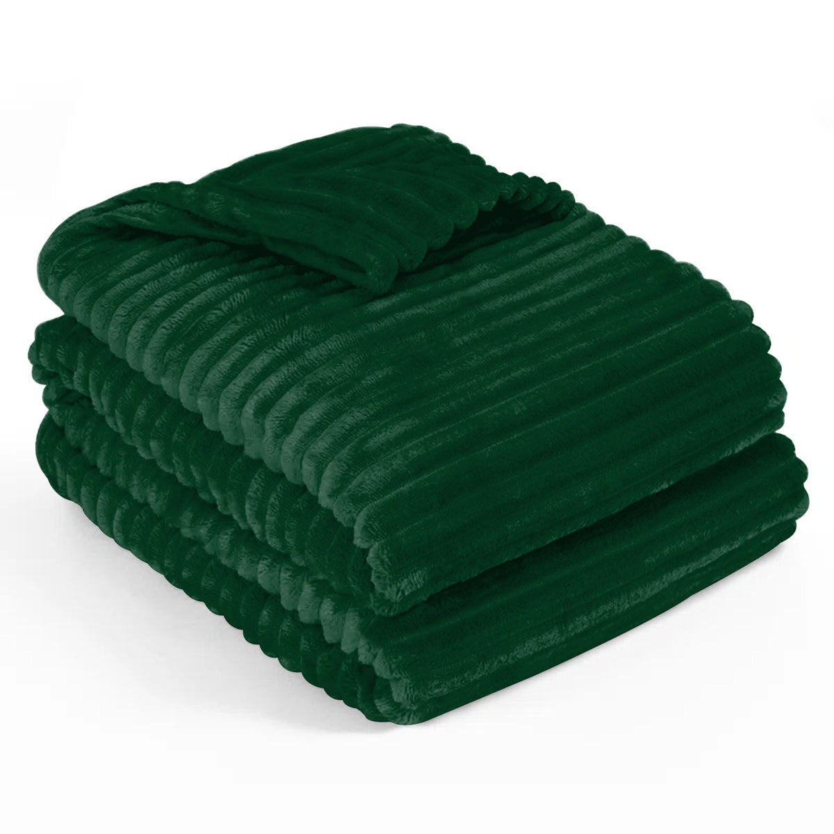 Striped Fleece Throw Blanket – image 8