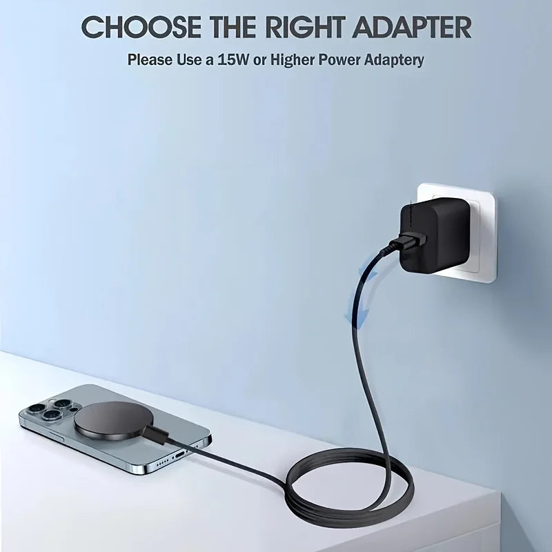 VIKEFON 15W Magnetic Wireless Charging Pad – image 6