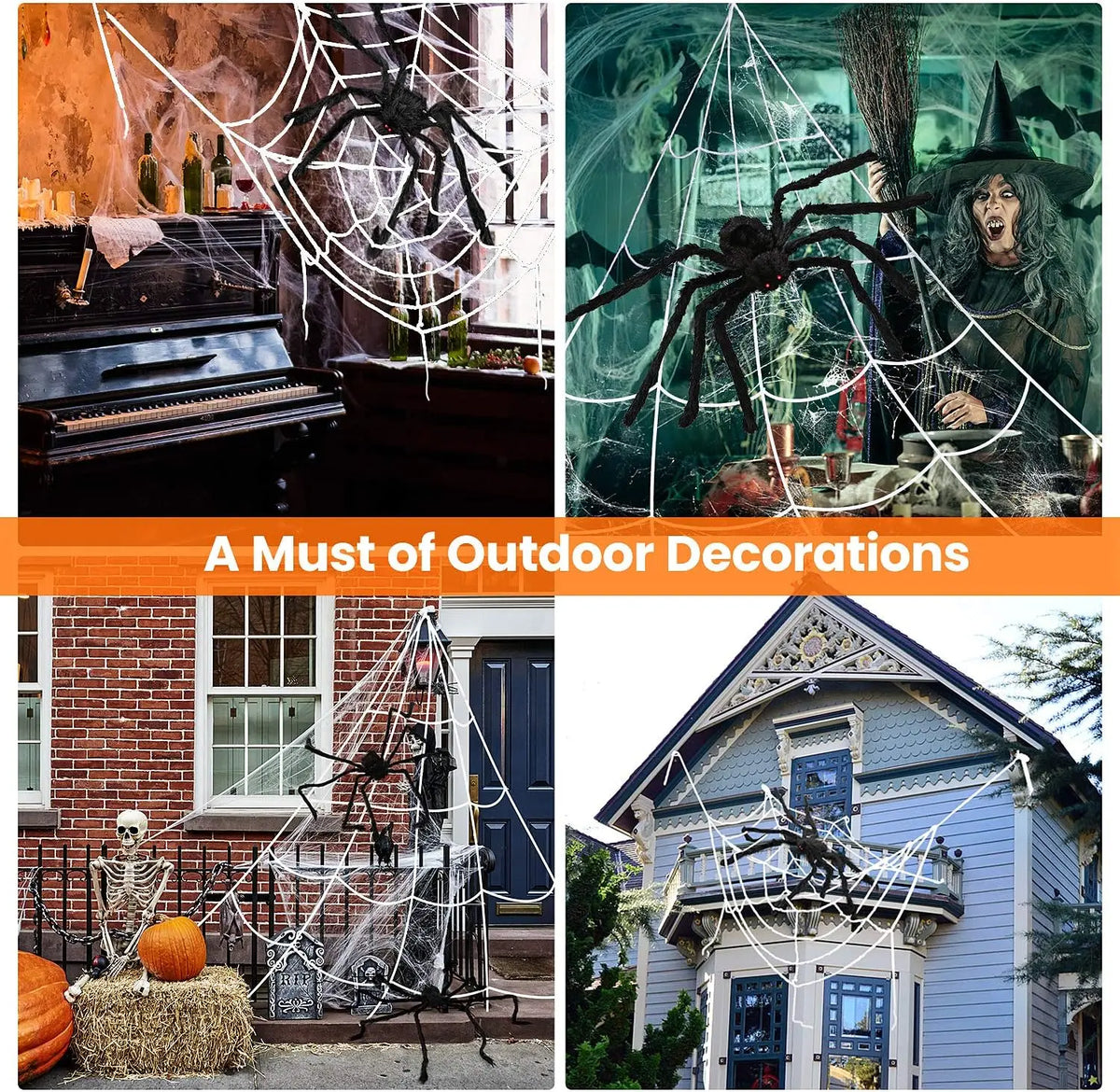 Giant Halloween Spider Decoration – image 6