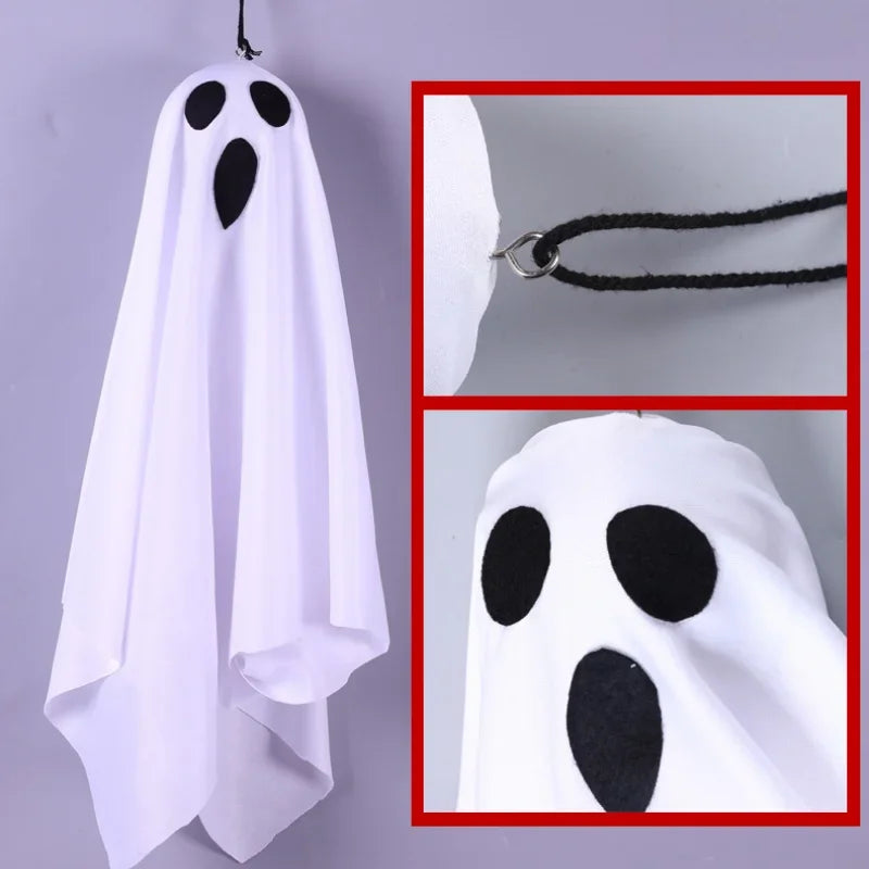 Hanging Ghost Halloween LED Light-Up Decoration – image 9