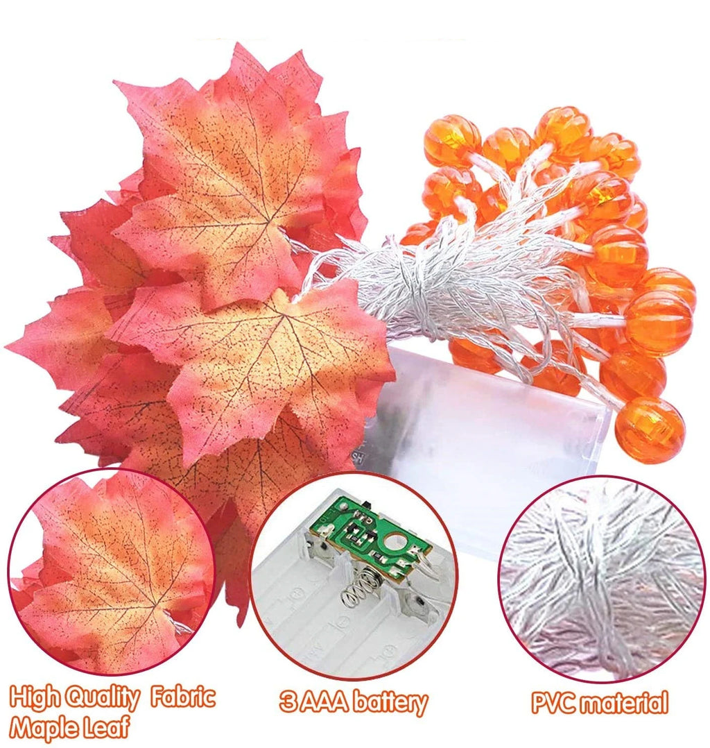 Halloween Pumpkin Fairy Lights 3M 20 LED – image 10