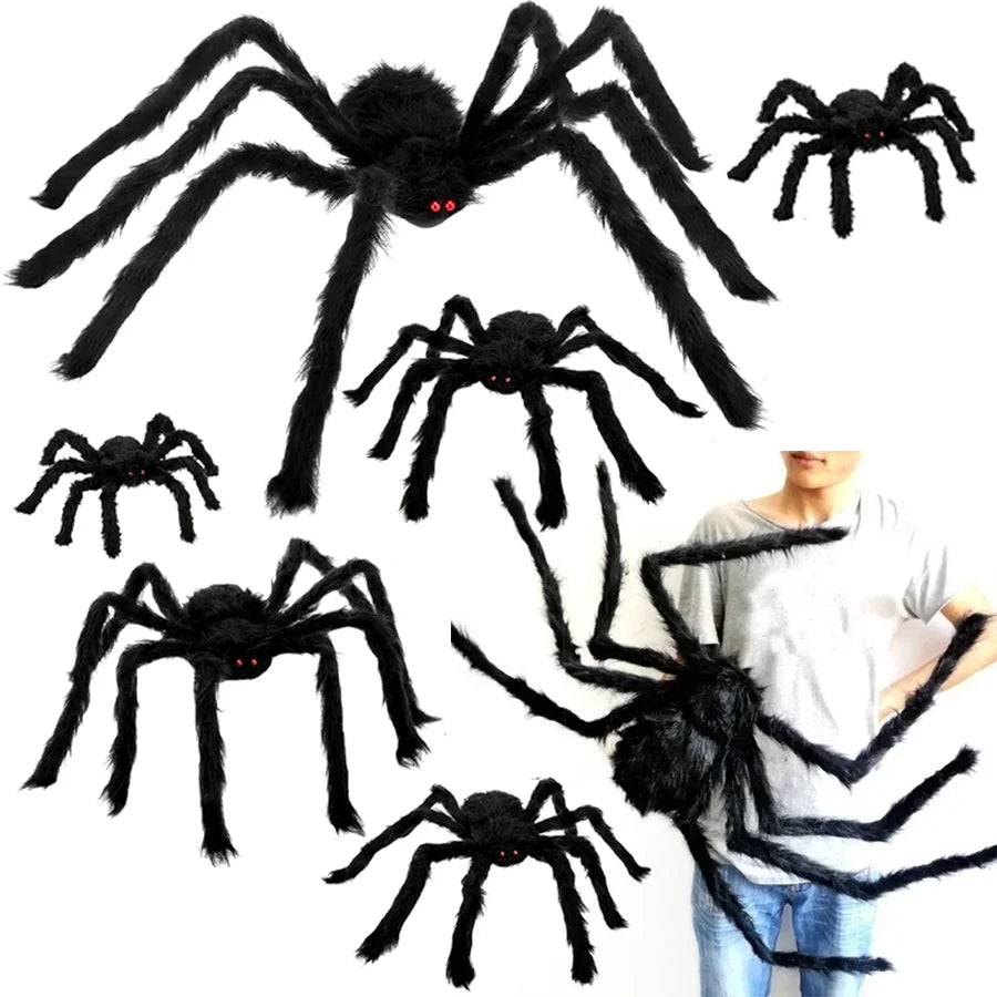 Giant Halloween Spider Decoration – main image