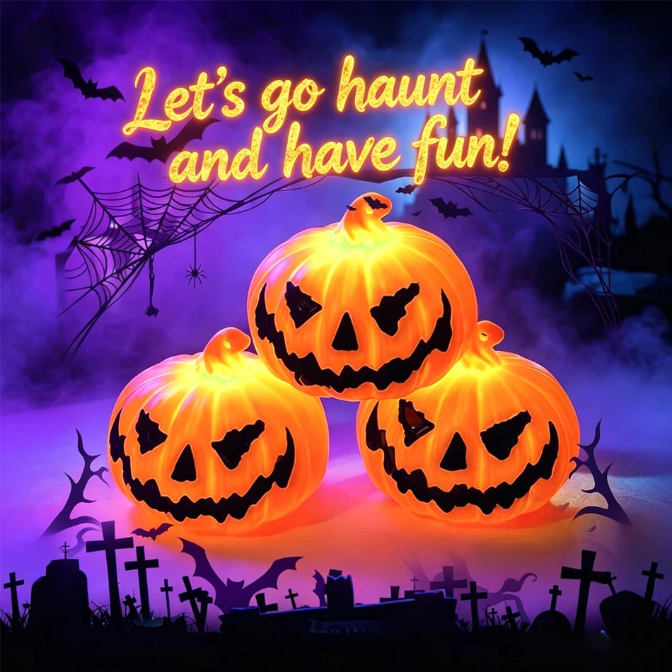LED Pumpkin Jack O Lantern Halloween Light – image 14