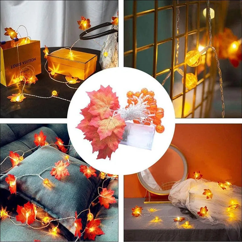 Halloween Pumpkin Fairy Lights 3M 20 LED – image 4