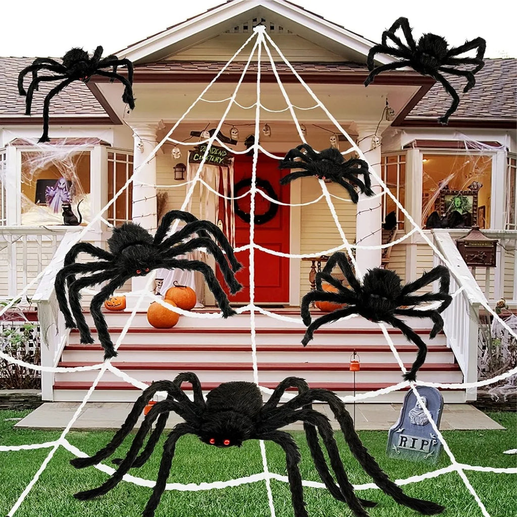 Giant Halloween Spider Decoration – image 2