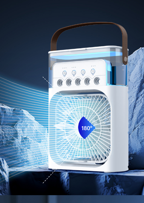 Multifunctional Humidifying Spray Fan – image 3