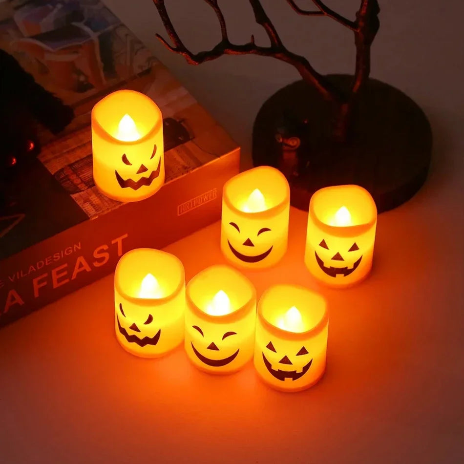 LED Pumpkin Jack O Lantern Halloween Light – image 22