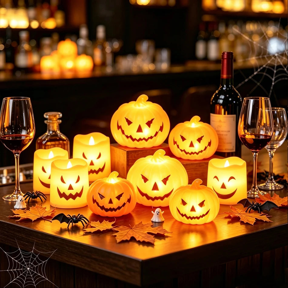 LED Pumpkin Jack O Lantern Halloween Light – image 11