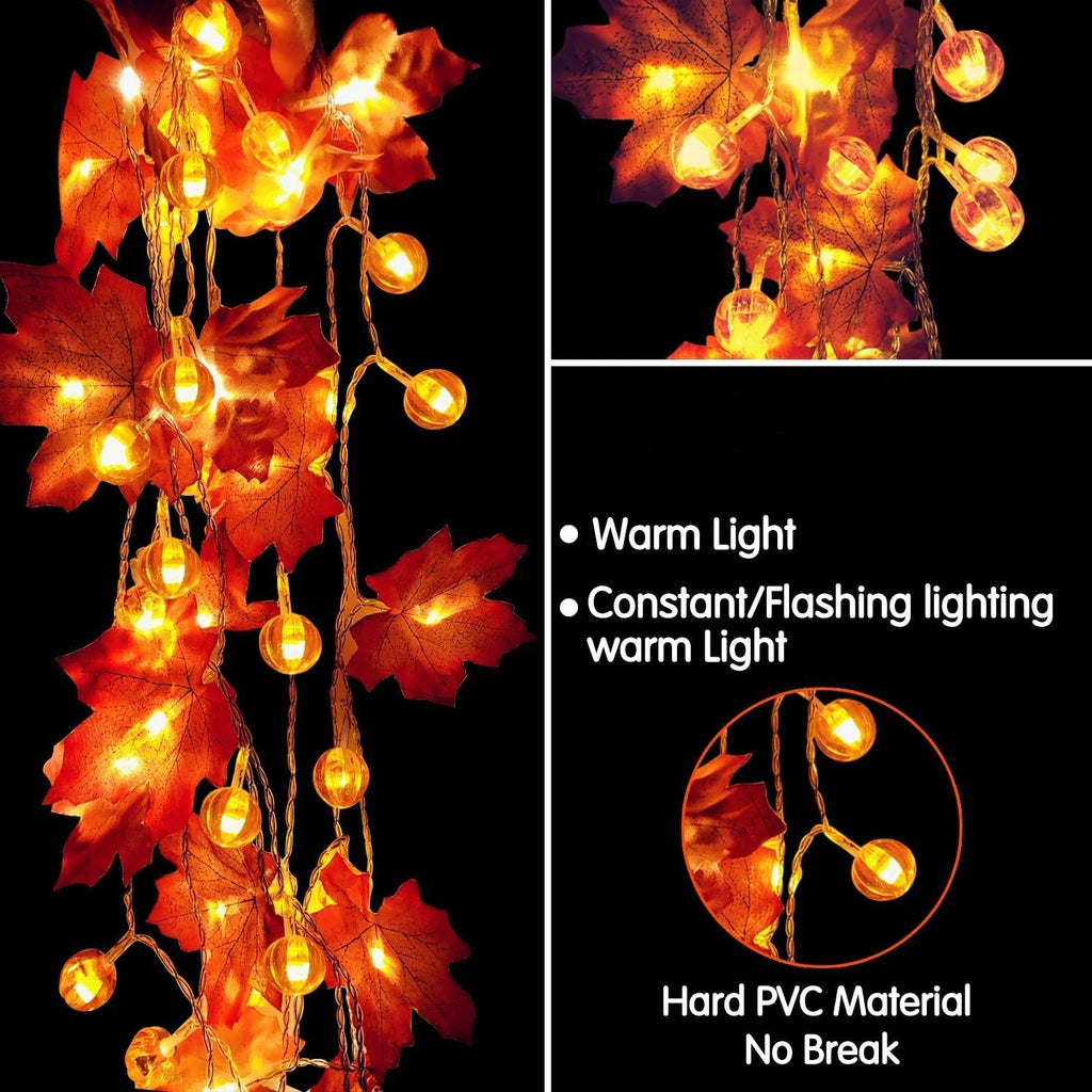 Halloween Pumpkin Fairy Lights 3M 20 LED – image 12
