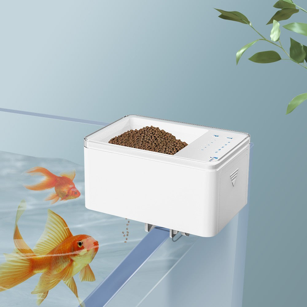 Automatic Fish Feeder with Timer – 70ml, Battery Powered