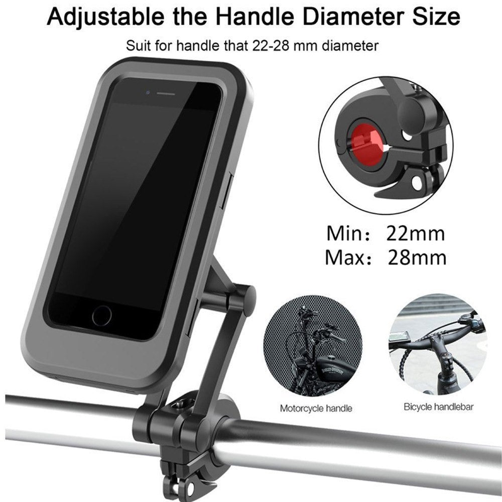 Large Universal Water-Resistant Bike Phone Mount – image 4