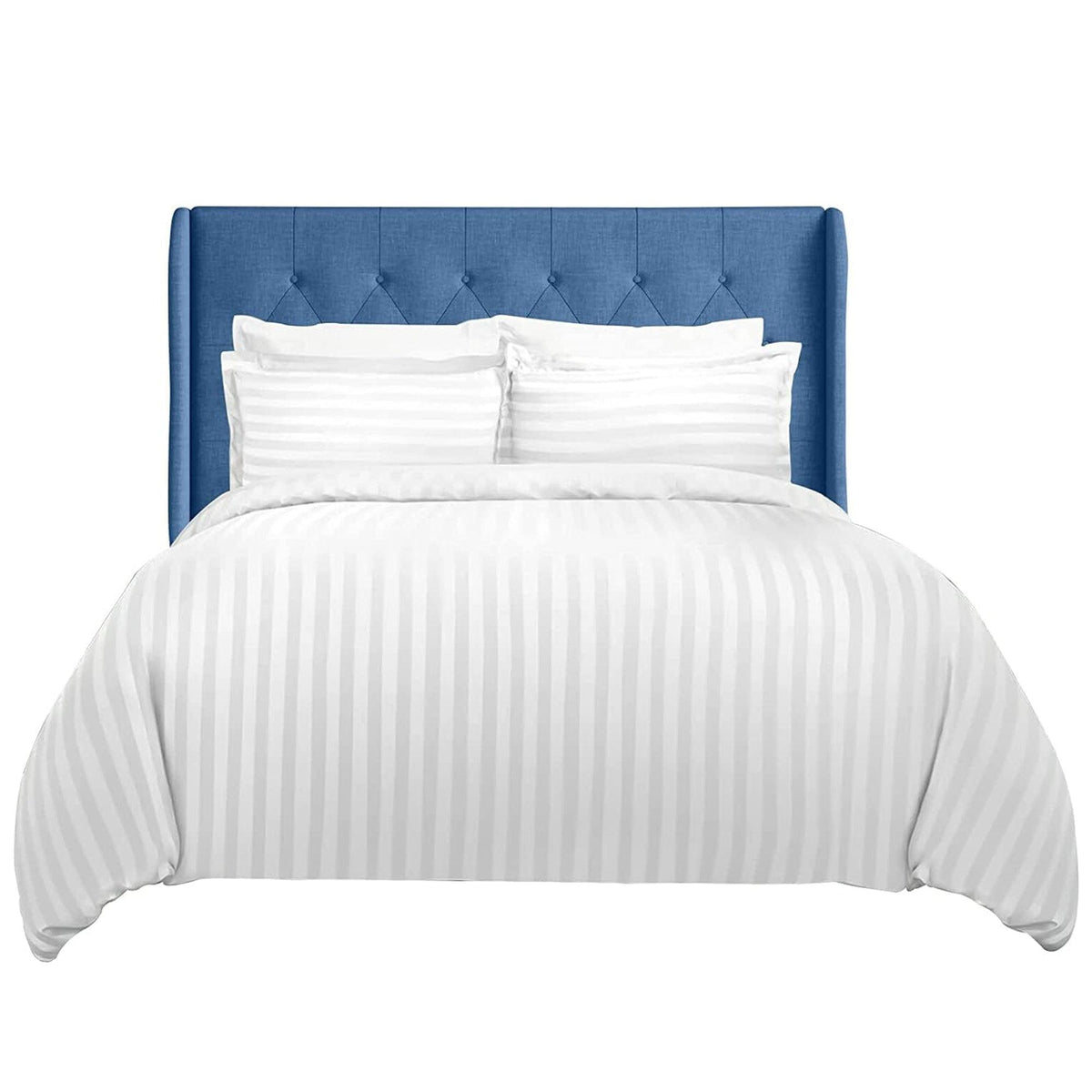Satin Stripe Duvet Cover Set – image 12