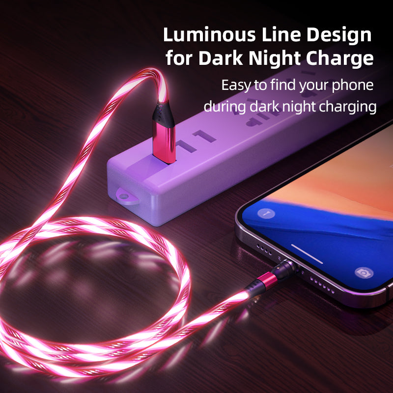 540° Rotating LED Magnetic Charging Cable – image 2