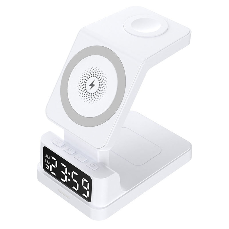 3-in-1 Magnetic Wireless Charger with Clock Display – image 6
