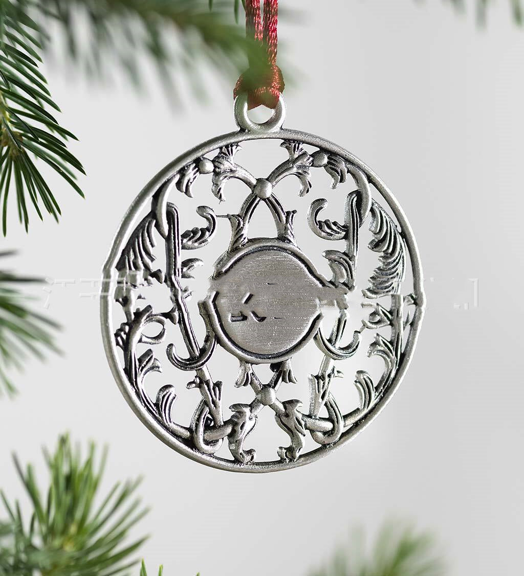 Pure Tin Christmas Tree Ornaments – image 11