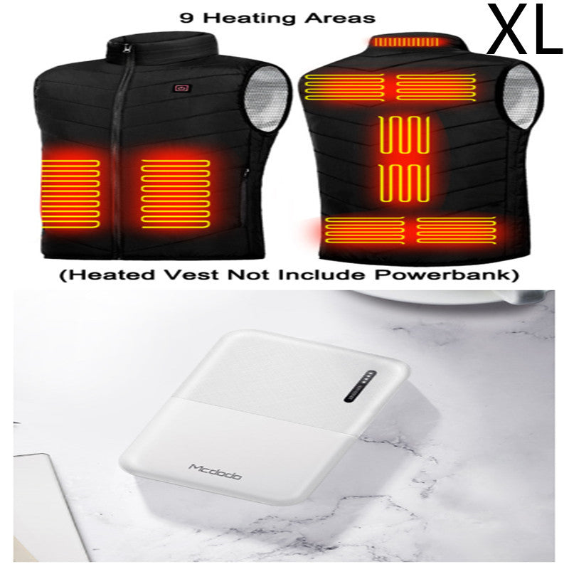 Heated Vest Power Bank – Multi-Zone Warmth – image 3