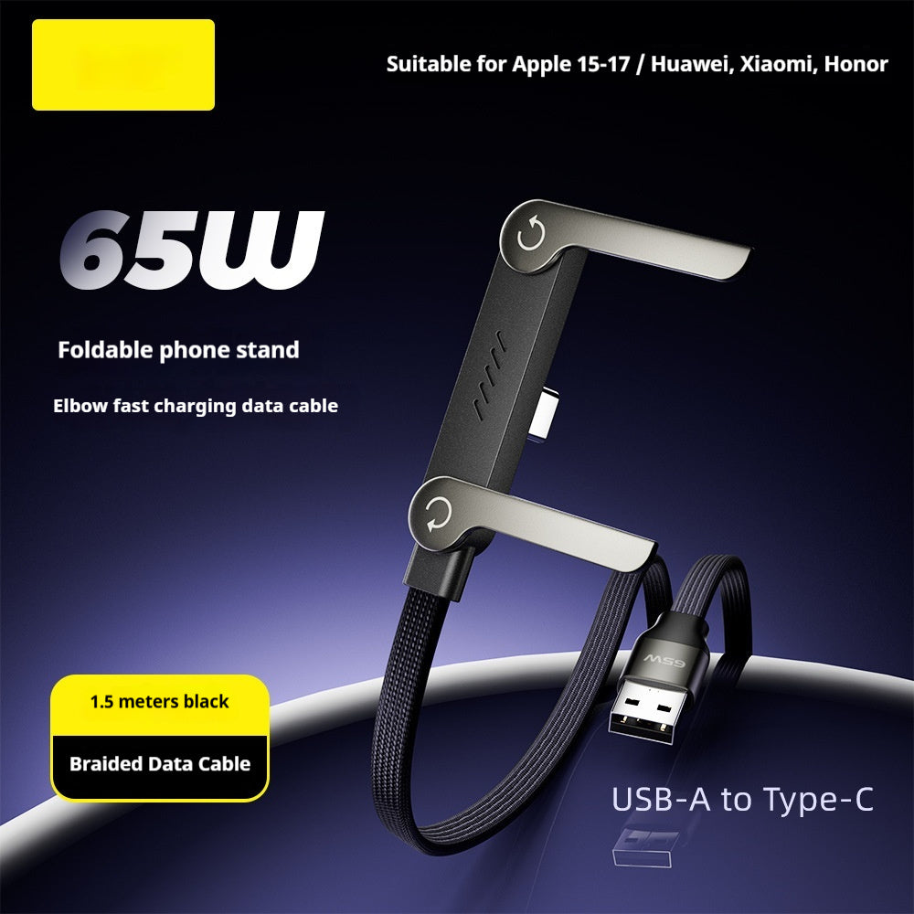 2-in-1 Fast Charging Cable with Foldable Stand – image 16