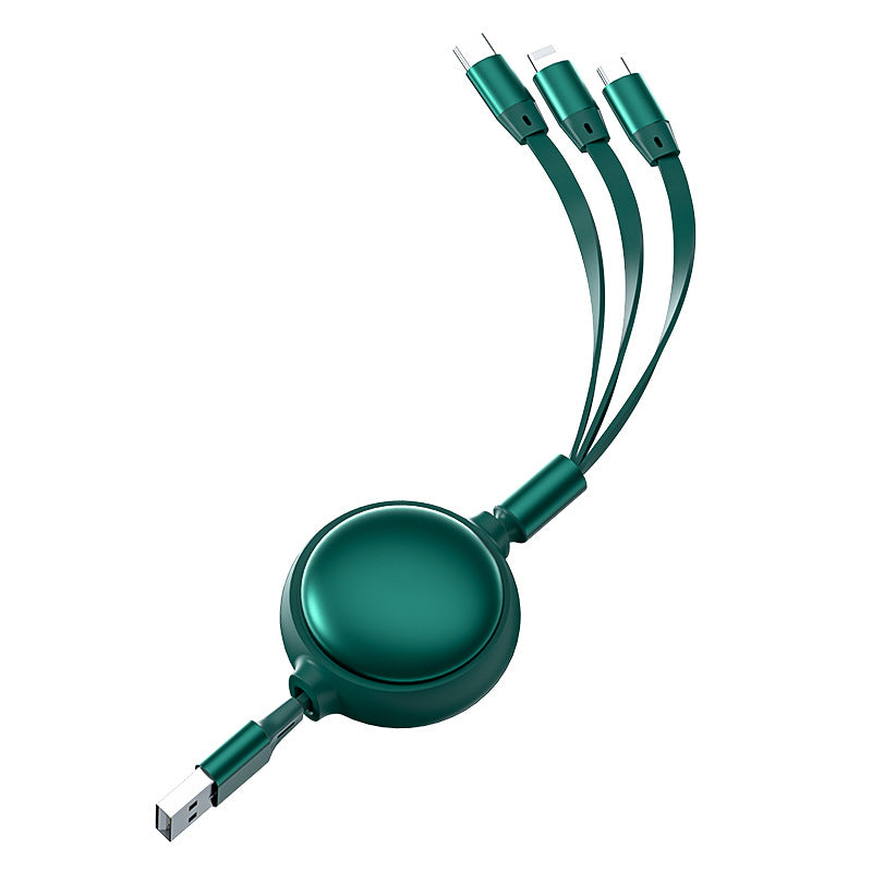 Retractable 3-in-1 USB Charging Cable – image 5