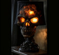 Halloween Skull Desk Lamp – image 3