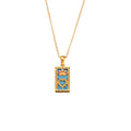 Fashion Tarot Necklace With Rhinestones Diamond Set – image 11