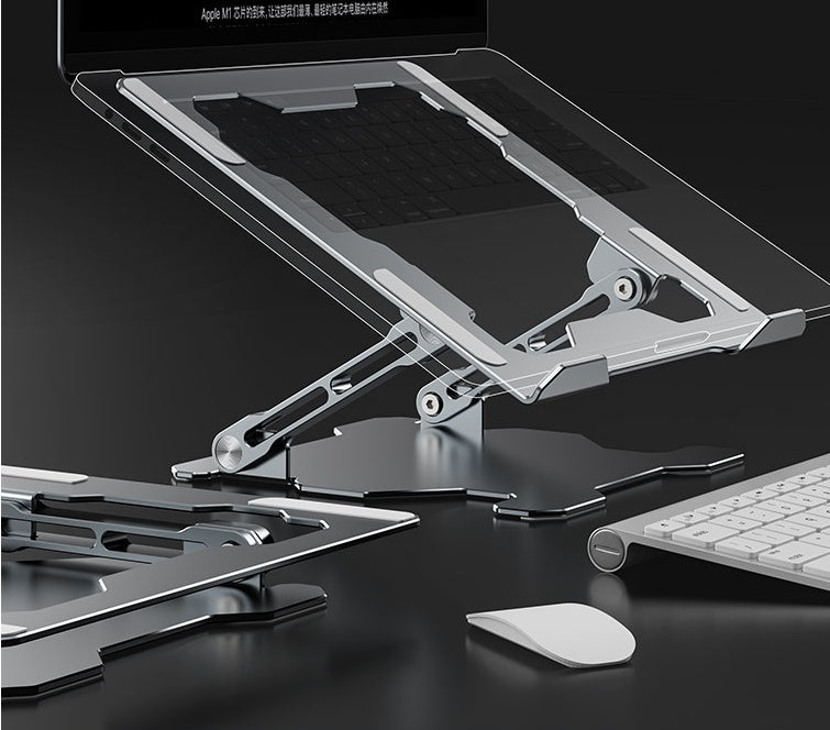 Adjustable Aluminum Laptop Stand – Ergonomic Riser – image 2