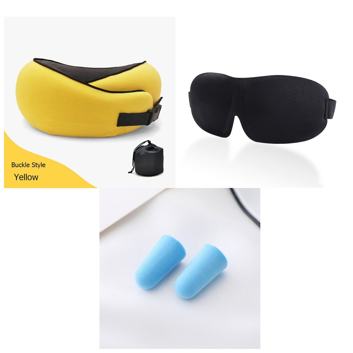 Memory Foam Travel Neck Pillow – image 36