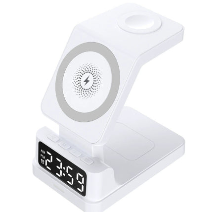 3-in-1 Magnetic Wireless Charger with Clock Display – image 7